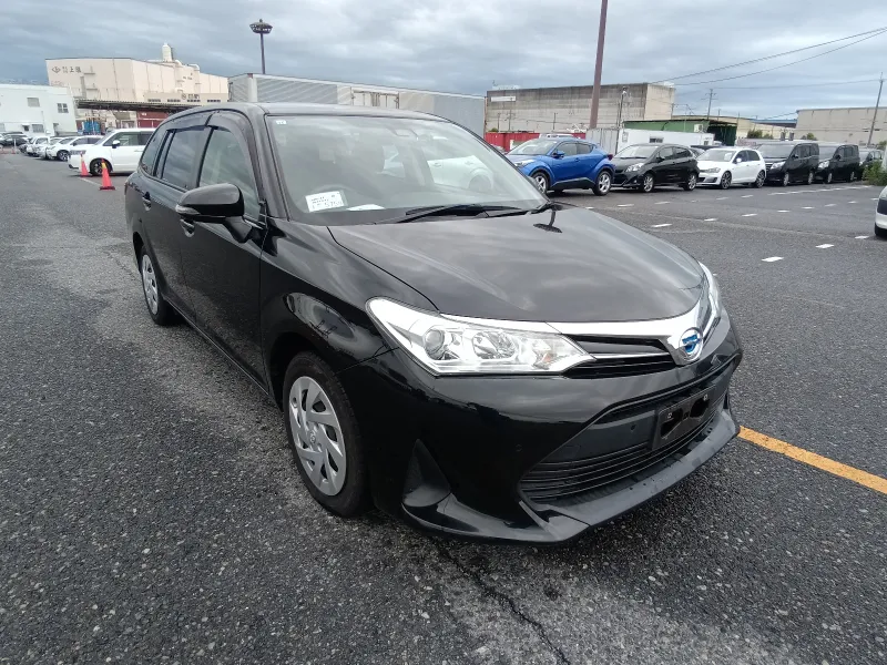 Toyota Fielder EX 2021 (Hybrid, Auction Grade 4.5) – Black | 57,400 km | Upcoming | STK-260529