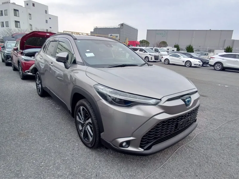 Toyota Corolla Cross Z 2022 (Hybrid, Auction Grade 5) – Brown | 25,000 km | Dhaka | STK-260341