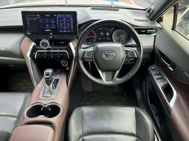 Toyota Harrier Z Leather 2021 (Non Hybrid, Auction Grade 3) – Black | 70,000 km | Upcoming | STK-260541