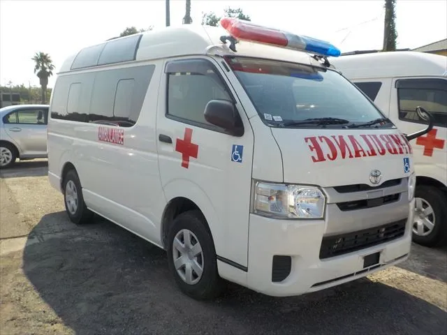 Toyota Hiace Ambulance 2020 (Non Hybrid, Auction Grade 3.5) – White | 72,968 km | Dhaka | STK-260911