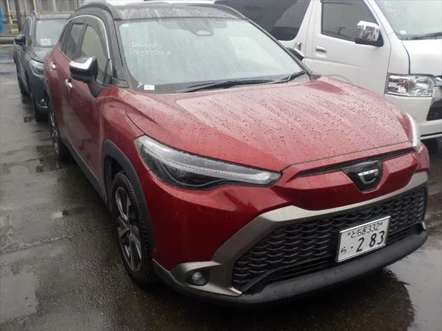 Toyota Corolla Cross Z 2024 (Hybrid, Auction Grade 5) – Wine/Black Two-Tone | 39,532 km | Upcoming | STK-260876