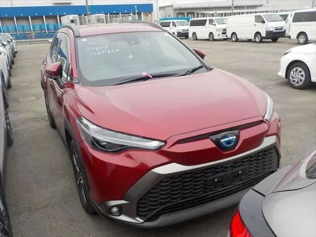 Toyota Corolla Cross Z 2023 (Hybrid, Auction Grade 4) – Red wine | 12,000 km | Showroom | STK-260653