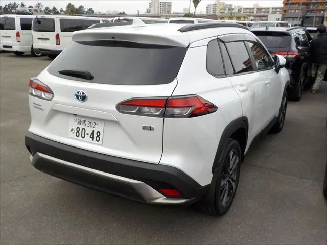 Toyota Corolla Cross Z 2021 (Hybrid, Auction Grade 5) – Pearl | 42,728 km | Upcoming | STK-260865