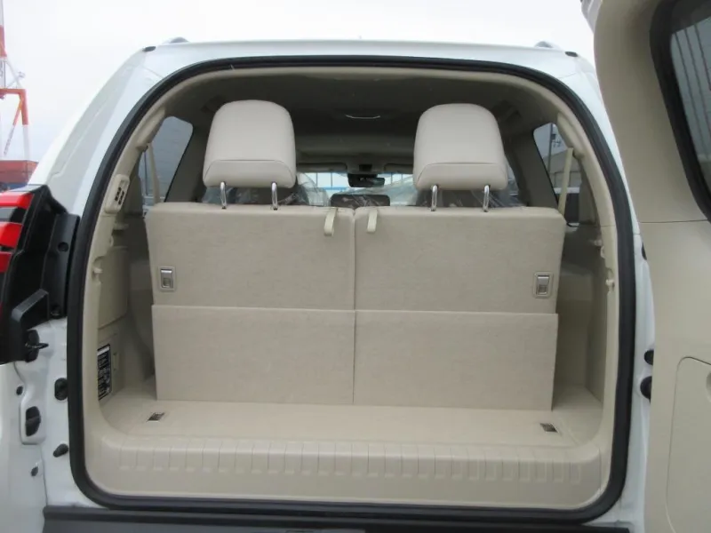 Toyota Land Cruise Prado TX 2021 (Non Hybrid, Auction Grade 5) – Pearl | 26,000 km | Pragati Sarani Showroom | STK-250205