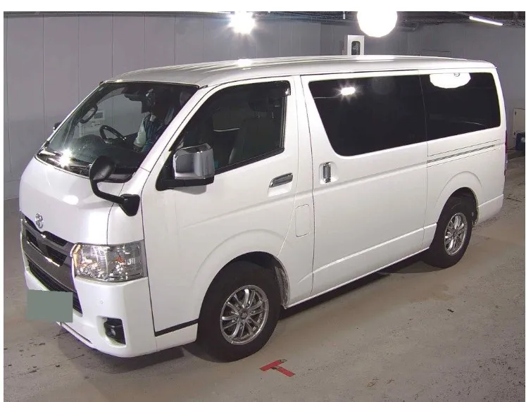 Toyota Hiace Super GL Dark Prime II 2023 (Non Hybrid, Auction Grade 4) – Pearl | 70,000 km | Upcoming | STK-260543