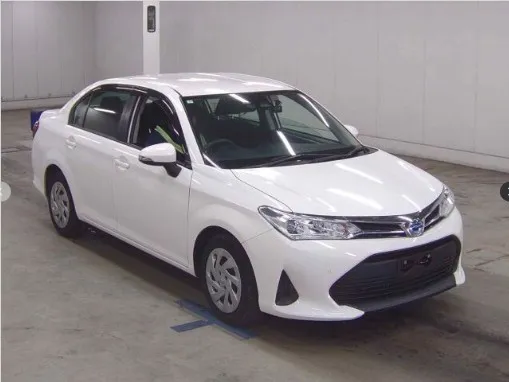 Toyota Axio EX 2021 (Hybrid, Auction Grade 3.5) – White | 50,663 km | STK-260420