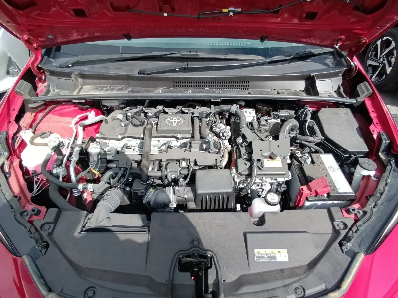 Toyota Prius U 2023 (Hybrid, Auction Grade 5) – Red | 13,000 km | Dhaka | STK-260357