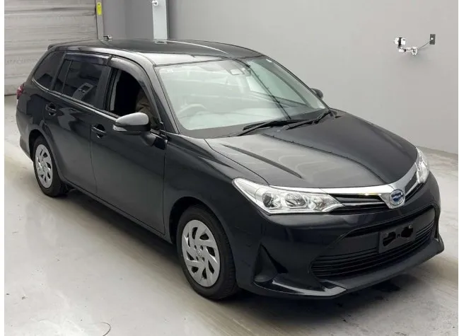 Toyota Fielder EX 2021 (Hybrid, Auction Grade 4) – Black | 63,942 km | STK-260386