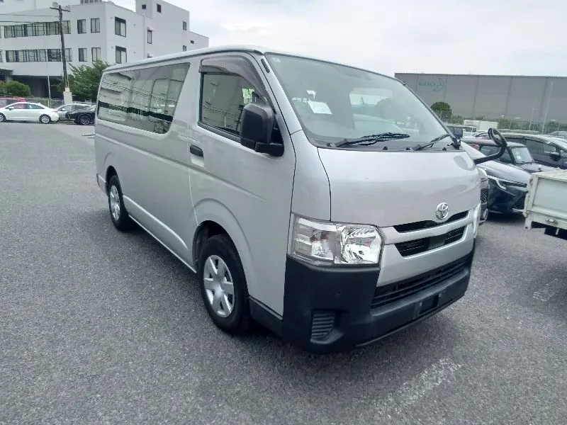 Toyota Hiace 4D Dual AC 2021 (Non Hybrid, Auction Grade 4) – Silver | 108,210 km | Upcoming | STK-260628