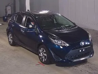 Toyota Aqua S Style 2021 (Hybrid, Auction Grade 4.5) – Blue | 79,000 km | UPCOMMING | STK-260970