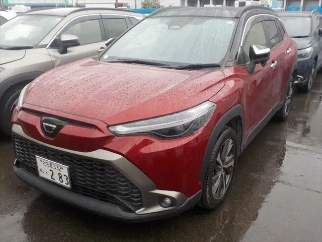 Toyota Corolla Cross Z 2024 (Hybrid, Auction Grade 5) – Wine/Black Two-Tone | 39,532 km | Upcoming | STK-260876
