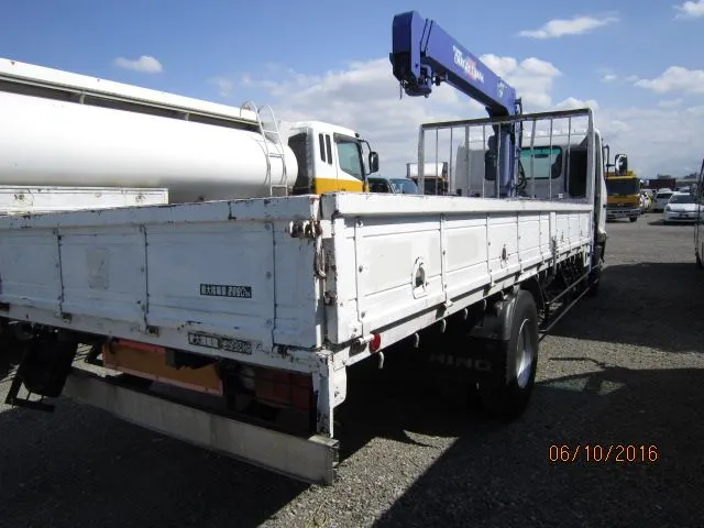 Hino Ranger Crane Truck Ranger Hydraulic Crane Truck 2002 (Diesel) – White | Shampur | STK-260914