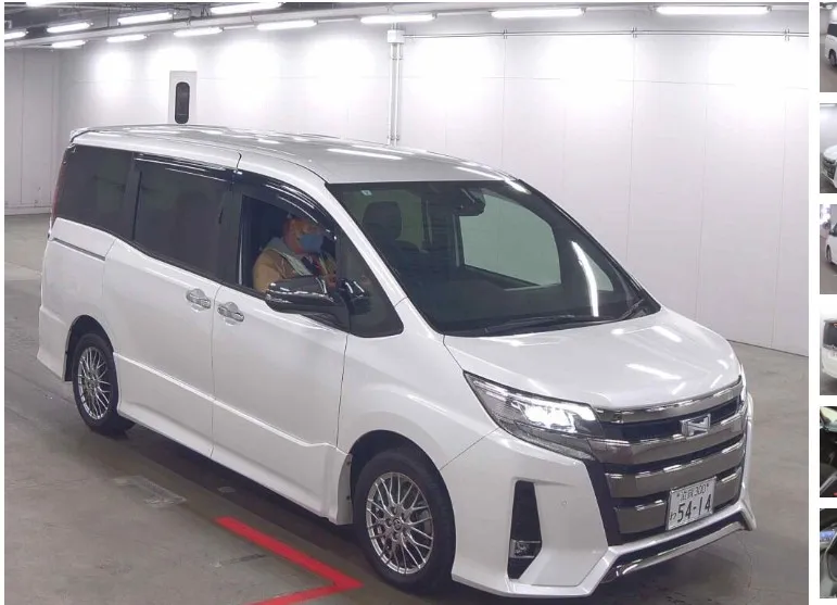 Toyota Noah Si WXB III 2020 (Hybrid, Auction Grade 4.5) – Pearl | 78,500 km | Upcoming | STK-260535