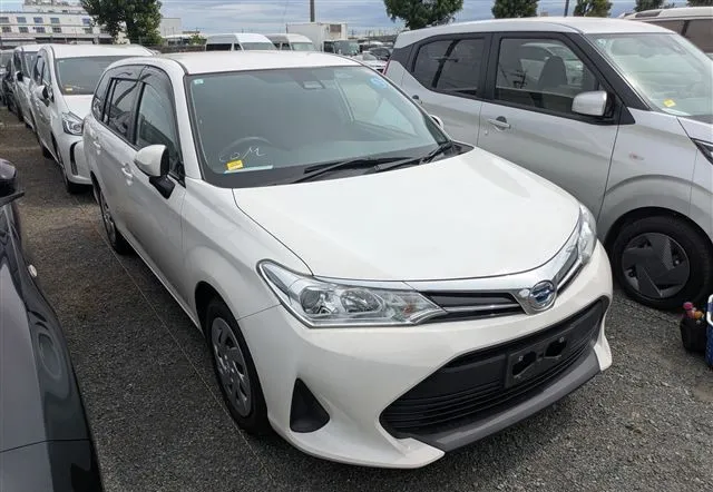 Toyota Fielder EX 2021 (Hybrid, Auction Grade 4) – White | 96,958 km | Incoming | STK-260488