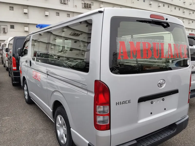 Toyota Hiace 4D Dual AC 2021 (Non Hybrid, Auction Grade 4) – Silver | 108,210 km | Upcoming | STK-260628