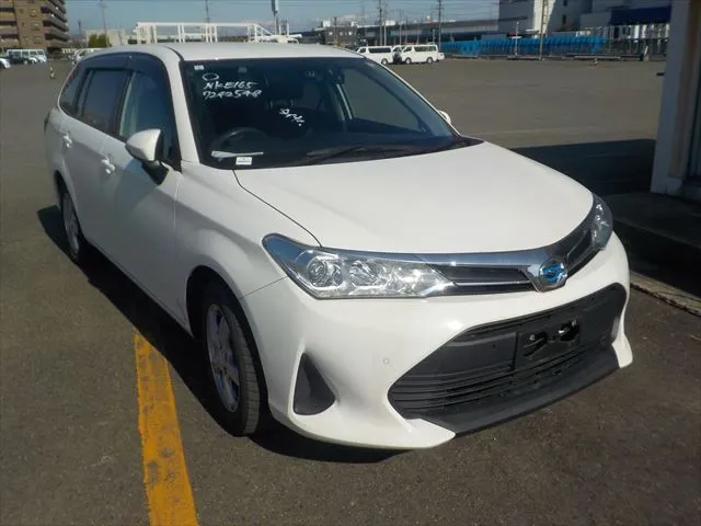 Toyota Fielder EX 2021 (Hybrid, Auction Grade 4) – White | 79,771 km | Upcoming | STK-260848