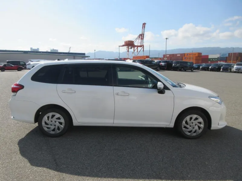 Toyota Fielder EX 2021 (Non Hybrid, Auction Grade 4) – White | 93,000 km | Upcoming | STK-260530