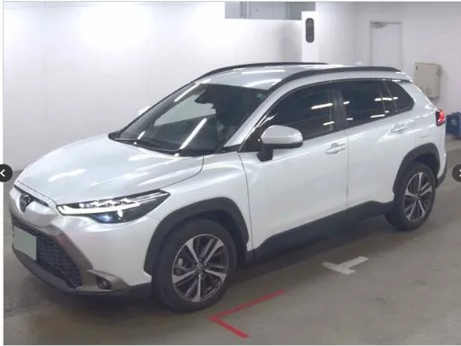 Toyota Corolla Cross Z 2021 (Hybrid, Auction Grade 4.5) – Pearl | 27,000 km | Upcoming | STK-260290