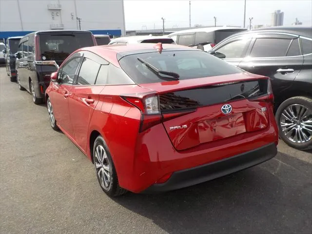 Toyota Prius A Premium 2021 (Hybrid, Auction Grade 4) – Wine (3U5) | 51,570 km | Dhaka | STK-260815