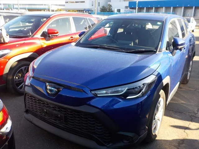 Toyota Corolla Cross G 2022 (Hybrid, Auction Grade 4.5) – Blue (8W7) | 44,287 km | Dhaka | STK-260860