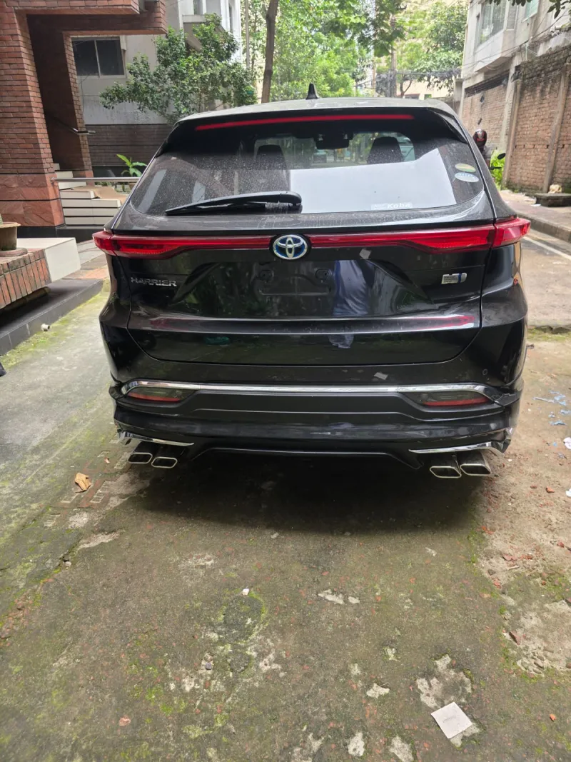 Toyota Harrier Z Leather 2021 (Hybrid, Auction Grade 4.5) – Black | 40,888 km | Dhaka | STK-260452