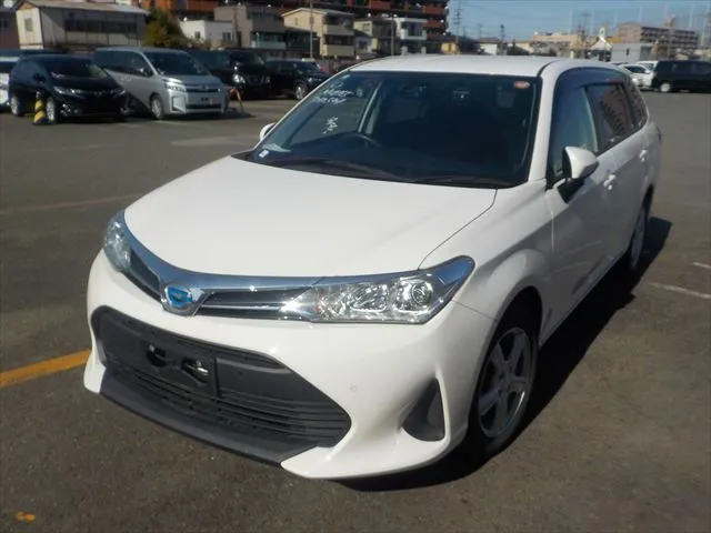 Toyota Fielder EX 2021 (Hybrid, Auction Grade 4) – White | 79,771 km | Upcoming | STK-260848