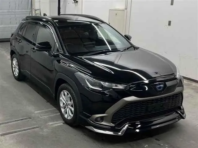 Toyota Corolla Cross S 2022 (Hybrid, Auction Grade R) – Black | 48,000 km | STK-260412