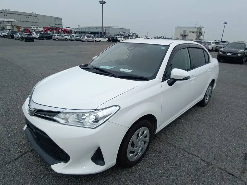 Toyota Axio EX 2021 (Non Hybrid, Auction Grade 4) – White | 35,400 km | Upcoming | STK-260526