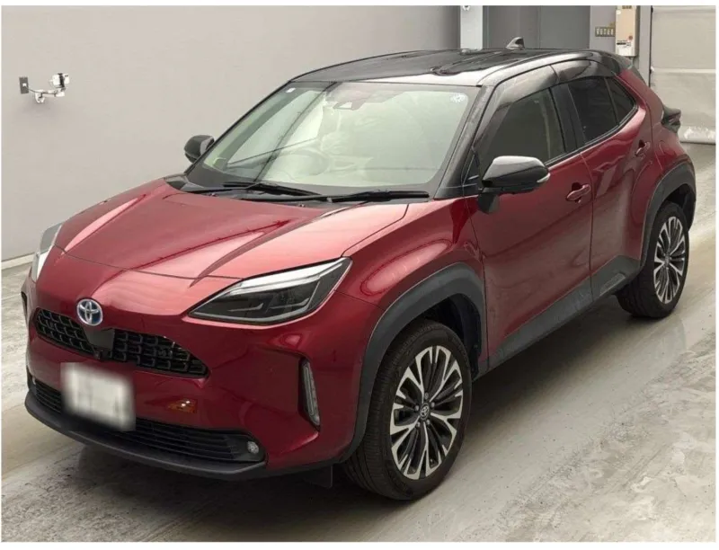 Toyota YARIS CROSS Z 2021 (Hybrid, Auction Grade 4.5) – Red Two-Tone | 49,370 km | Upcoming | STK-260600