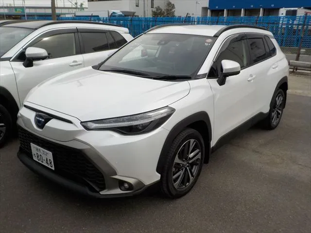 Toyota Corolla Cross Z 2021 (Hybrid, Auction Grade 5) – Pearl | 42,728 km | Upcoming | STK-260865
