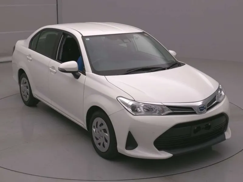 Toyota Axio EX 2021 (Hybrid, Auction Grade 4.5) – White | 59,000 km | Upcoming | STK-260506